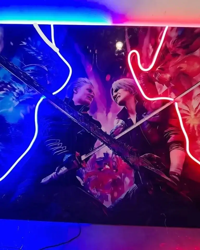 cuadro de devil my cry dante y vergil