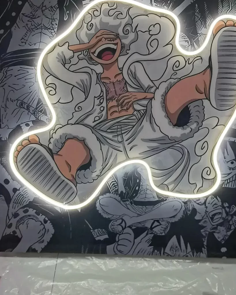 Gear 5 luffy neon